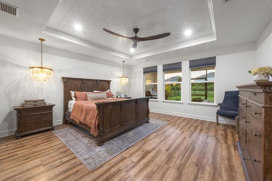 Furnished interior view inside a new home in , Sarasota (Image 36).