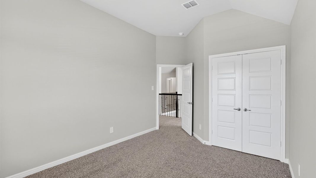 Representative unfurnished interior of a home built from the Wimberley by D.R. Horton in Lakeview Pointe, Midlothian (Image 44).