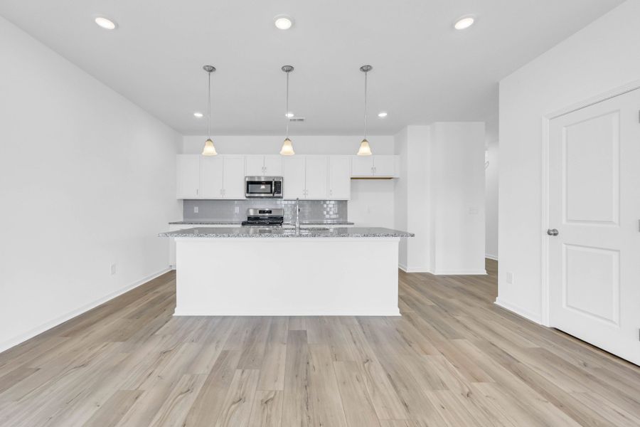 Furnished interior view inside a new home in The Oaks, Clarksville (Image 5).