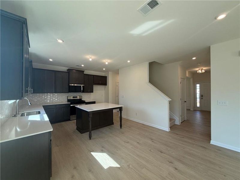 Furnished interior view inside a new home in Maple Village, Adairsville (Image 9).