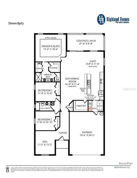 2D floor plan layout of this home in Vista Trace, Belleview, FL (Image 2). 2D floor plan layout of this home in Vista Trace, Belleview, FL (Image 2).