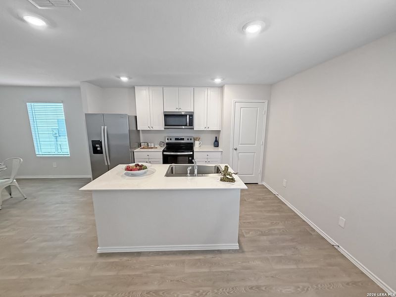 Furnished interior view inside a new home in Spring Valley, New Braunfels (Image 9).