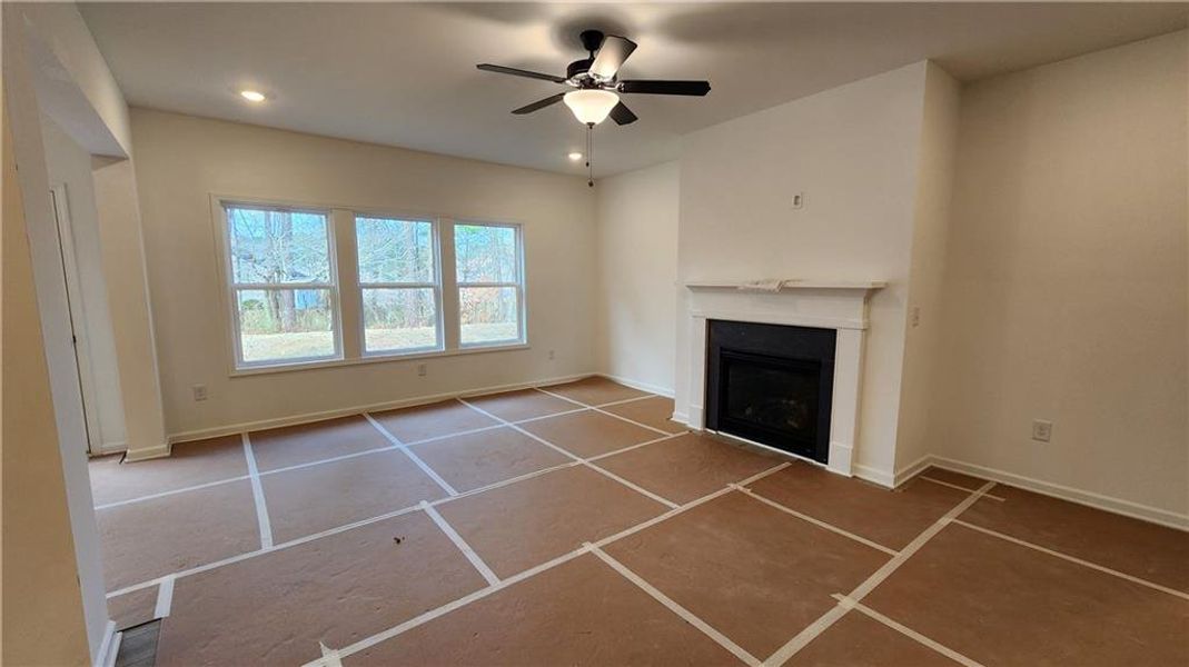 In-progress construction of a new home in The Estates at Casteel, Bethlehem, GA (Image 25).