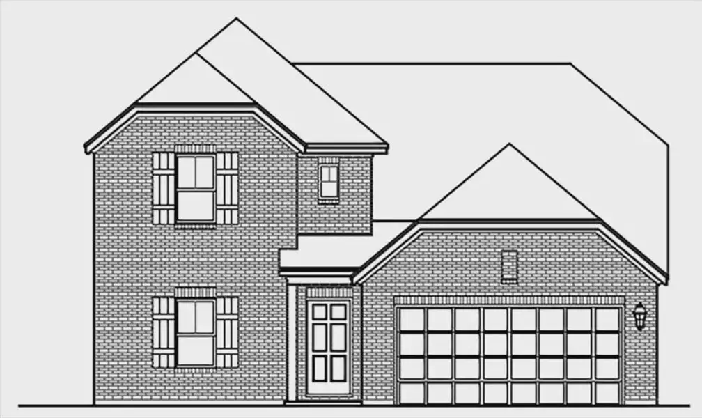 Representative rendering of the exterior for the Heathbrook by Cambridge Homes (Image 7).