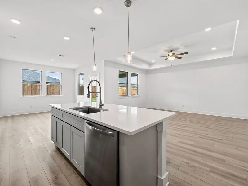 Furnished interior view inside a new home in Meadow Ridge Estates, Josephine (Image 13).