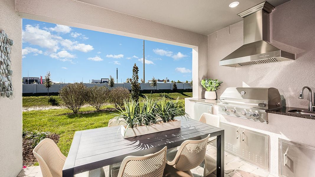 Representative exterior details of a home built from the Anastasia by Taylor Morrison in Lochside, Mount Dora (Image 3).