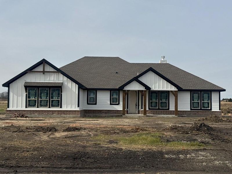 In-progress construction of a new home in Terra Escalante, Blue Ridge, TX (Image 6).