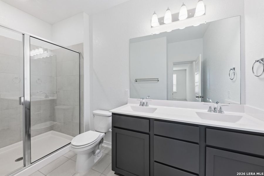 Furnished interior view inside a new home in Briarwood Oaks, San Antonio (Image 8).