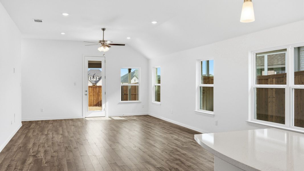 Furnished interior view inside a new home in Wildflower Ranch, Fort Worth (Image 11).