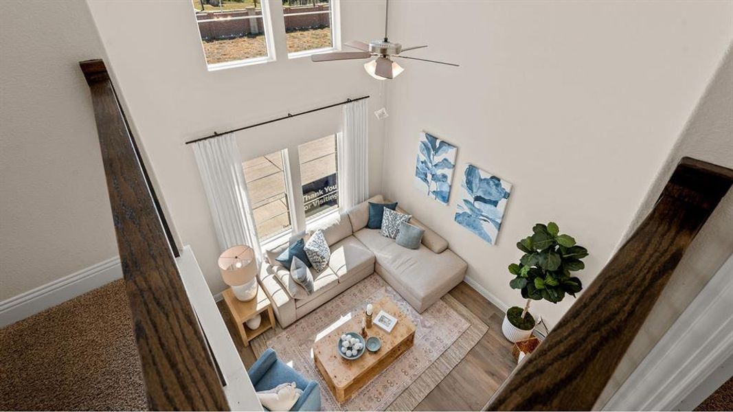 Furnished interior view inside a new home in Greenwood Square, Richardson (Image 10).