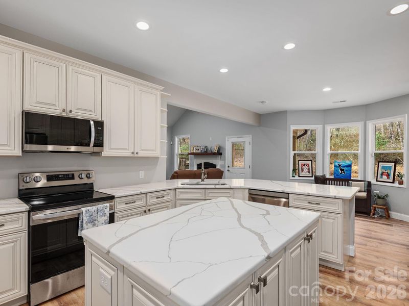 Furnished interior view inside a new home in , Hendersonville (Image 10).