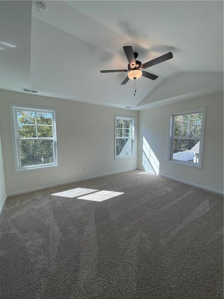 Spacious, unfurnished interior of a new home in Springwood Grove, Central (Image 18). Spacious, unfurnished interior of a new home in Springwood Grove, Central (Image 18).