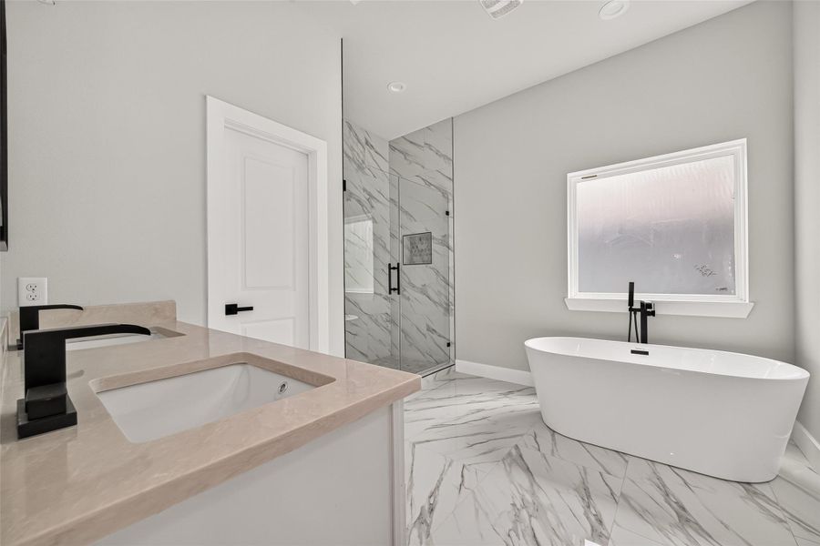 Master bathroom