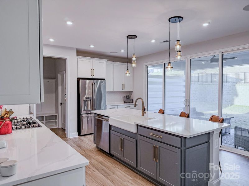 Furnished interior view inside a new home in , Mooresville (Image 6). Furnished interior view inside a new home in , Mooresville (Image 6).