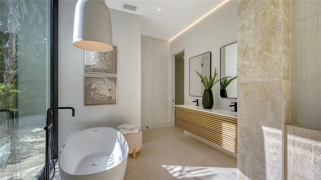 Furnished interior view inside a new home in , Sarasota (Image 43). Furnished interior view inside a new home in , Sarasota (Image 43).