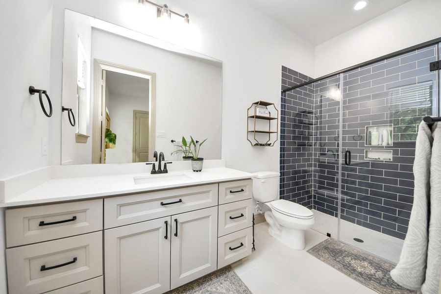 Furnished interior view inside a new home in , Magnolia (Image 30).