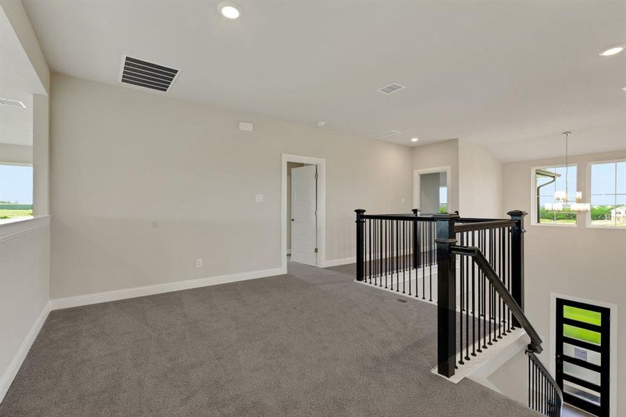 Spacious, unfurnished interior of a new home in Highland Crossing, Celina (Image 25).