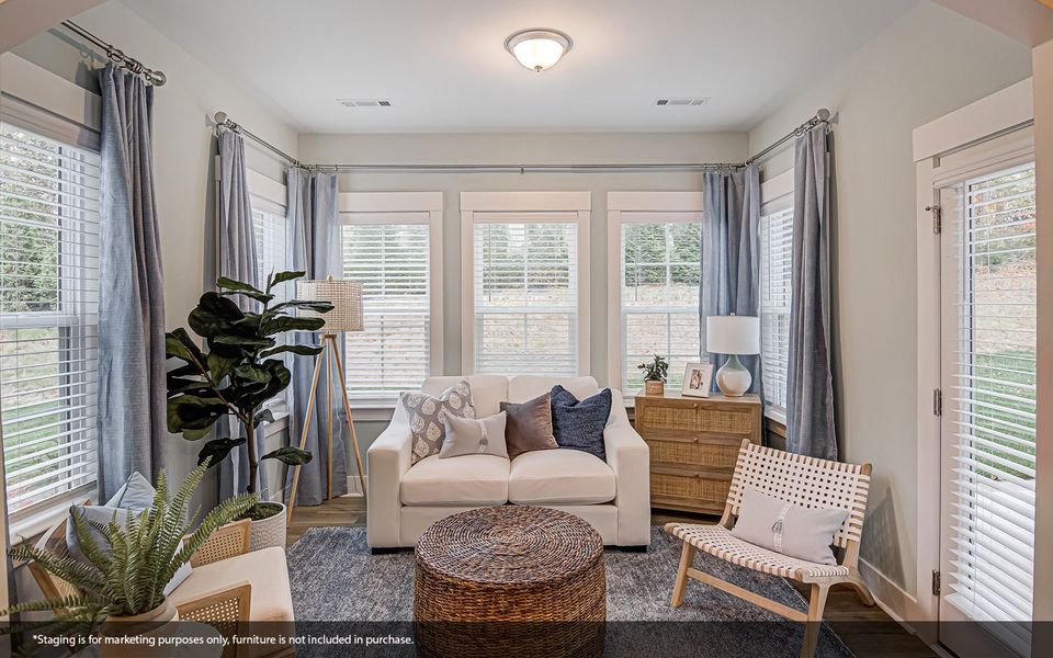Furnished interior view inside a new home in Brayden, Advance (Image 16).