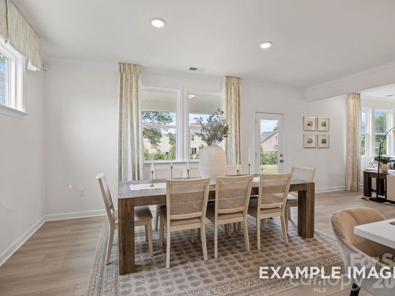Furnished interior view inside a new home in Windgate, Mooresville (Image 27).
