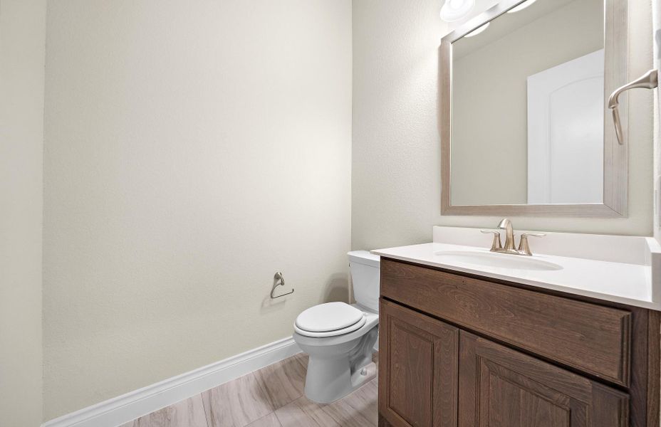 Furnished interior view inside a new home in The Woodlands Hills 65′, Willis (Image 15).