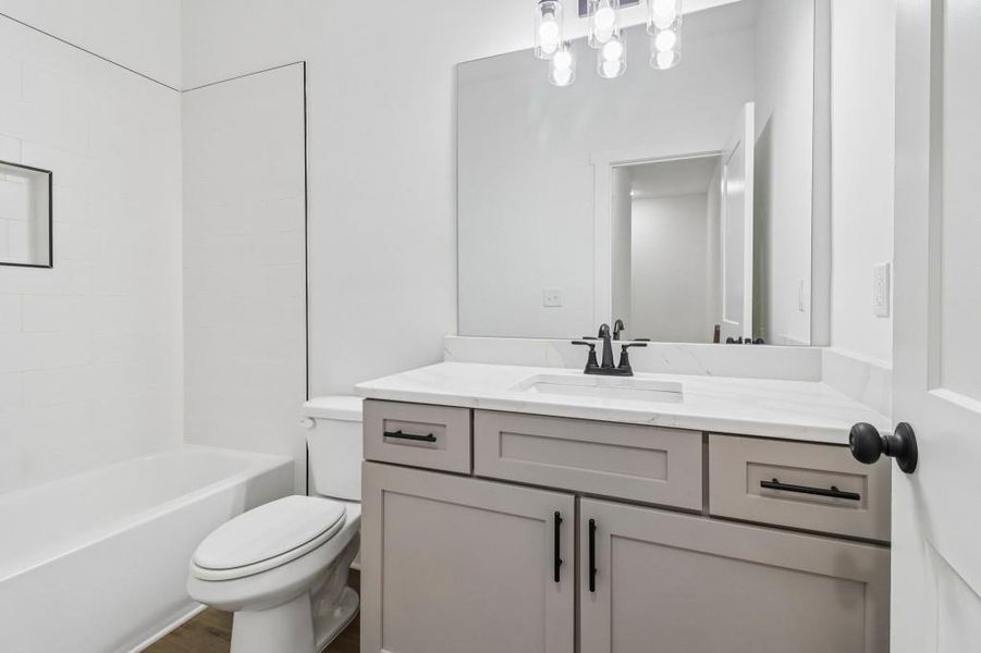 Furnished interior view inside a new home in Pinegate, Covington (Image 5).