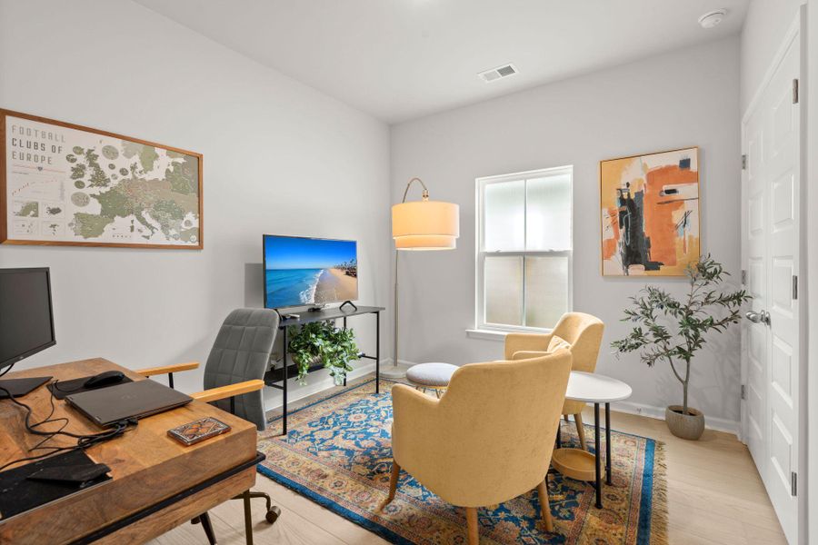 Furnished interior view inside a new home in Horizons at Summers Corner | 55+: The Legends, Summerville (Image 15).