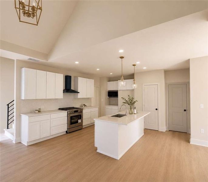 Furnished interior view inside a new home in , Conley (Image 4).