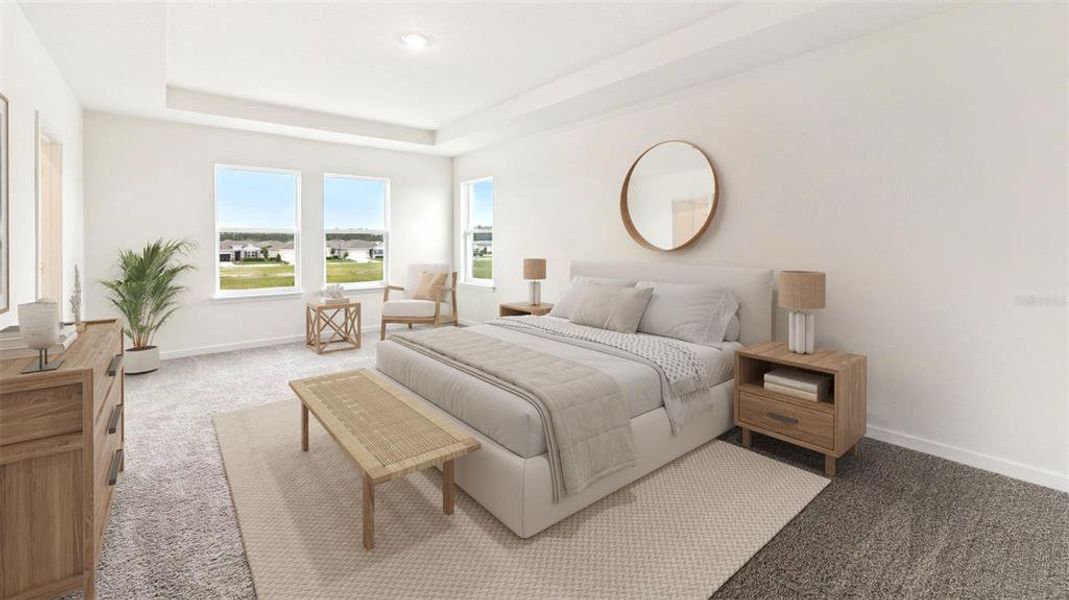 Furnished interior view inside a new home in Archers Mill, Ormond Beach (Image 9).