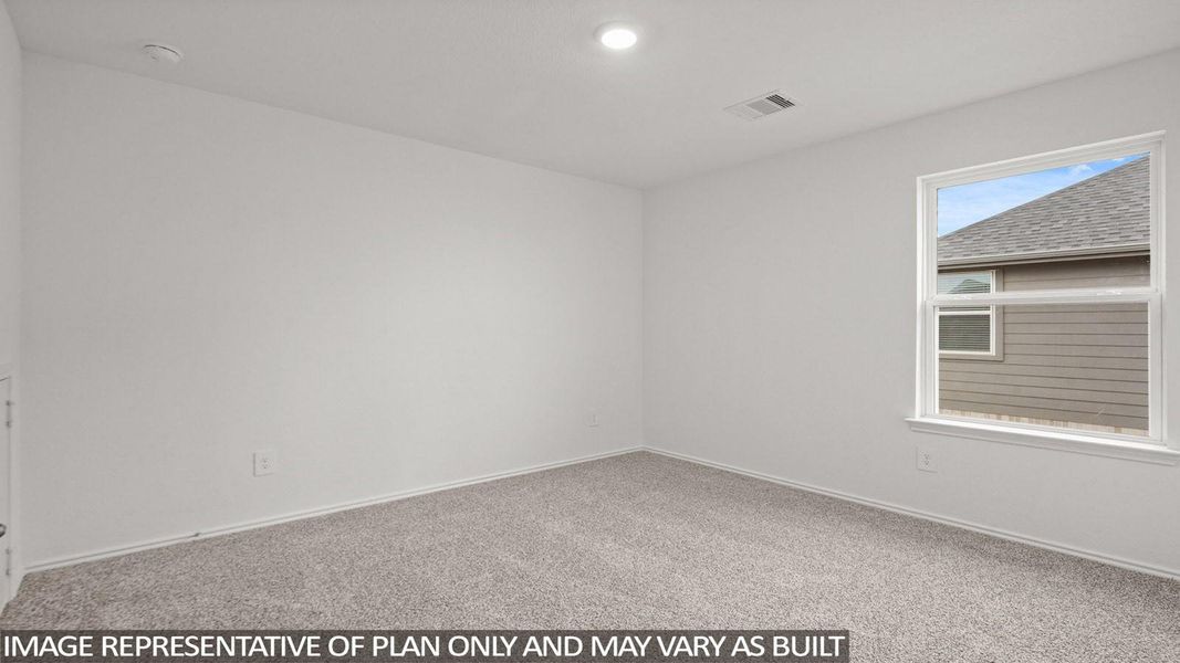 Spacious, unfurnished interior of a new home in Cypress Green, Tomball (Image 17).