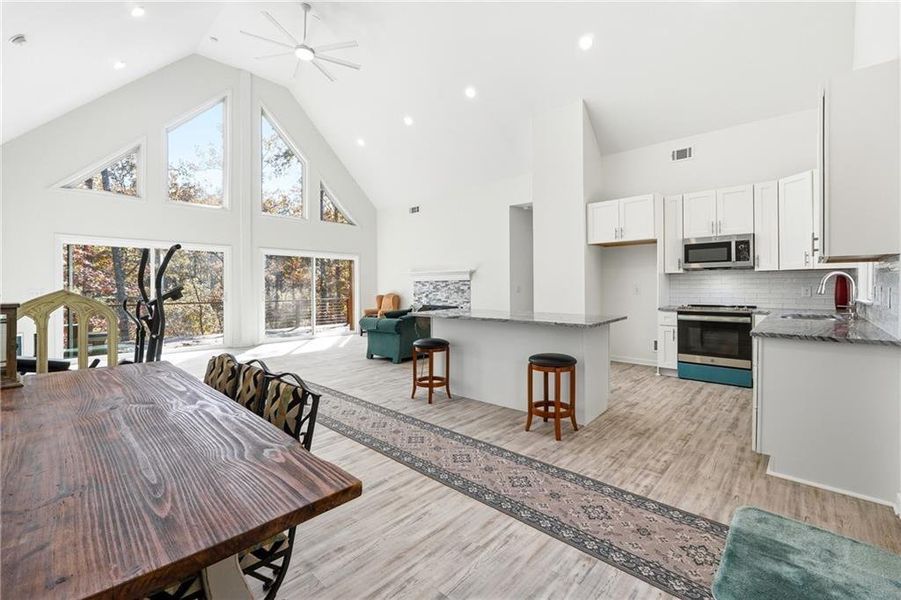 Furnished interior view inside a new home in , Cumming (Image 4).