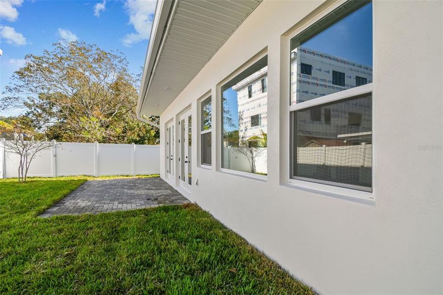 Exterior details and patio area of a home in City of Tampa, Tampa (Image 27). Exterior details and patio area of a home in City of Tampa, Tampa (Image 27).
