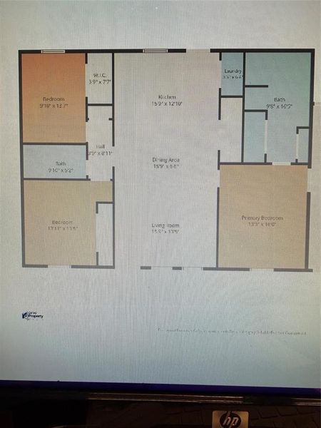 2D floor plan layout of this home in , Ennis, TX (Image 5).