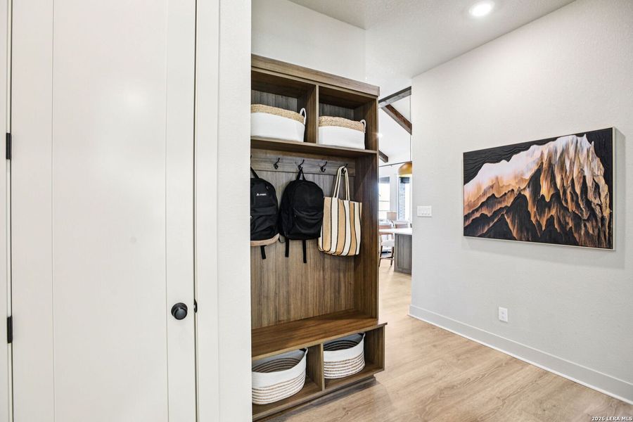 Furnished interior view inside a new home in Village at Three Oaks, Seguin (Image 5).