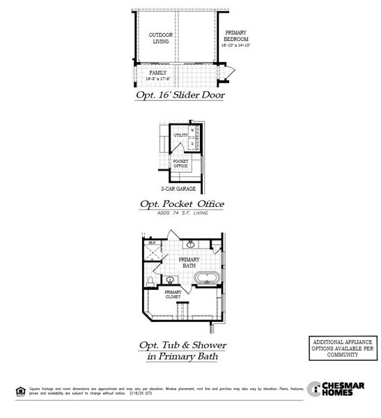 2D floor plan layout for the Sydney 60/65’s by Chesmar Homes in Prominence – Now Selling, San Antonio, TX (Image 4). 2D floor plan layout for the Sydney 60/65’s by Chesmar Homes in Prominence – Now Selling, San Antonio, TX (Image 4).