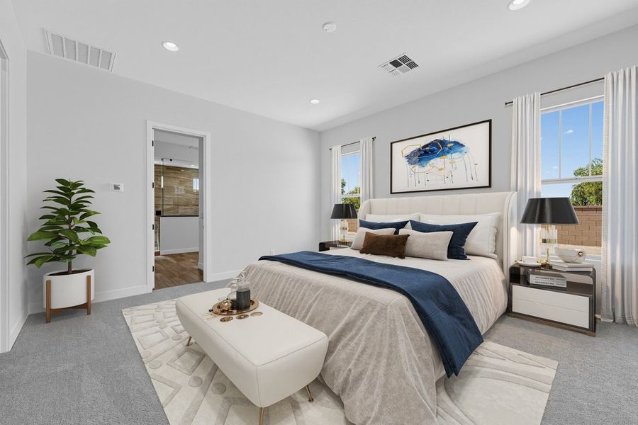 Furnished interior view inside a new home in Legado, Queen Creek (Image 5).