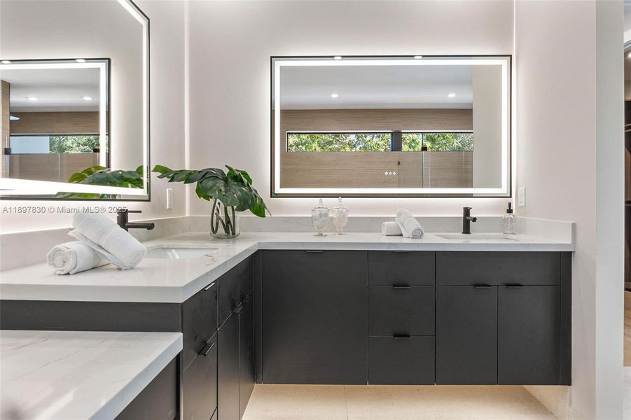 Furnished interior view inside a new home in , Miami (Image 13). Furnished interior view inside a new home in , Miami (Image 13).