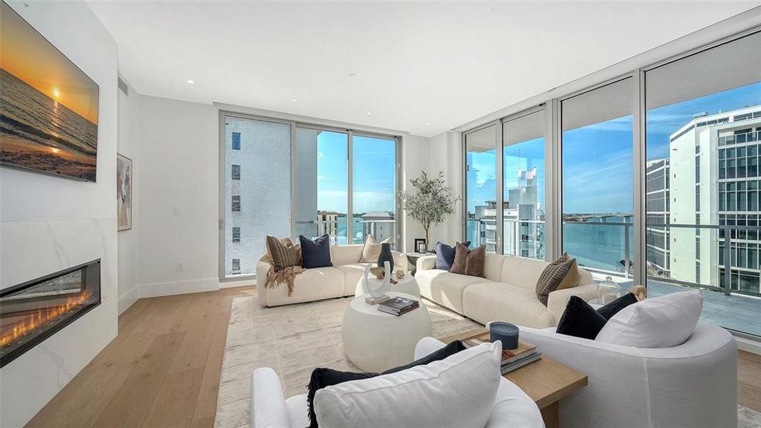 Furnished interior view inside a new home in , Sarasota (Image 10). Furnished interior view inside a new home in , Sarasota (Image 10).