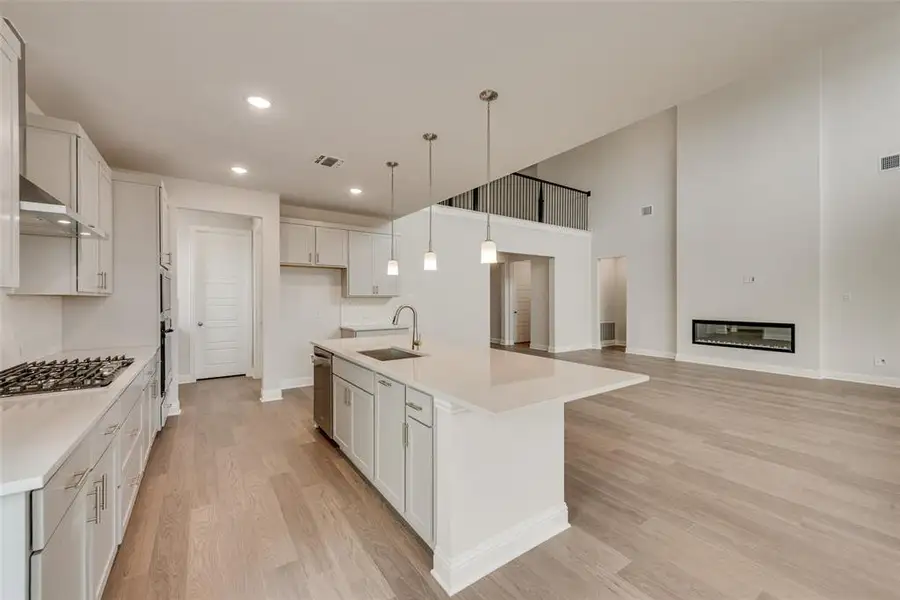 Furnished interior view inside a new home in Sutton Fields, Celina (Image 10).