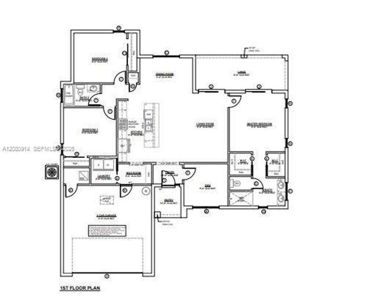 2D floor plan layout of this home in , Lehigh Acres, FL (Image 5).