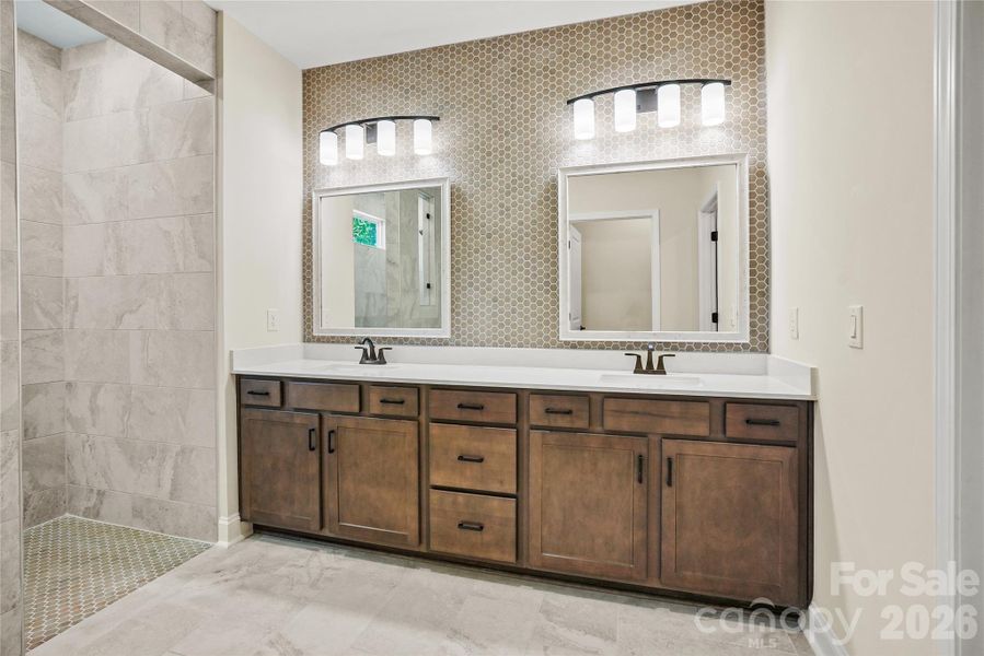Furnished interior view inside a new home in Carolina Riverside, Belmont (Image 10).