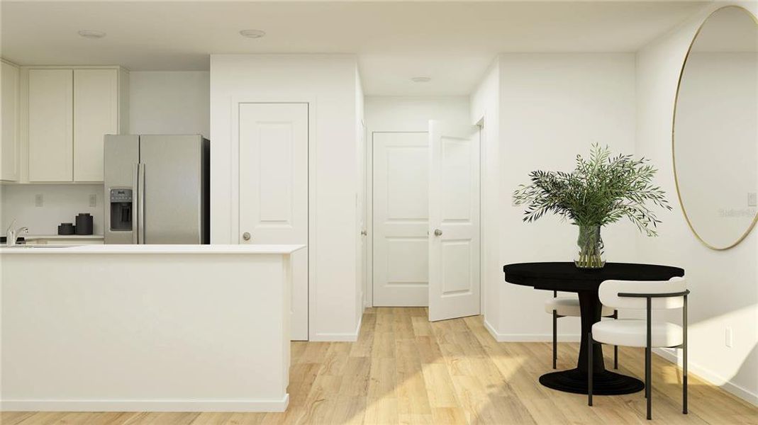 Furnished interior view inside a new home in , Haines City (Image 3).