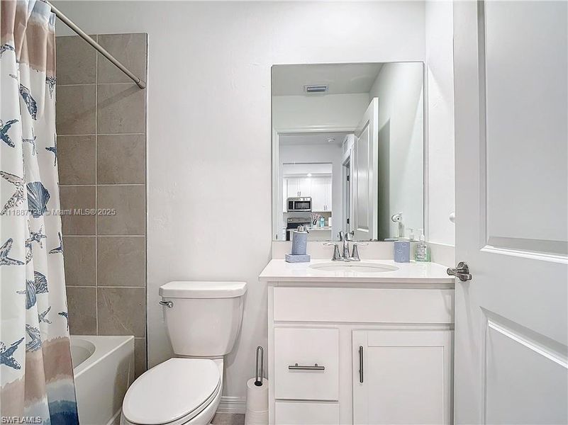 Furnished interior view inside a new home in , Ave Maria (Image 10).