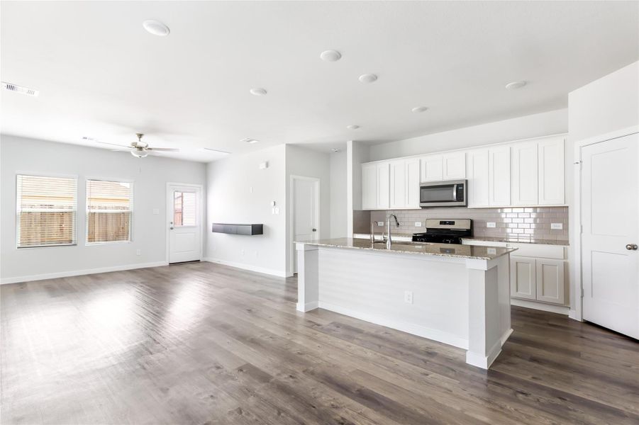 Furnished interior view inside a new home in Barrett Crossing, Crosby (Image 5).