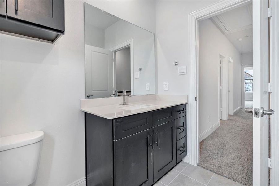 Furnished interior view inside a new home in Mustang Square, Plano (Image 3).