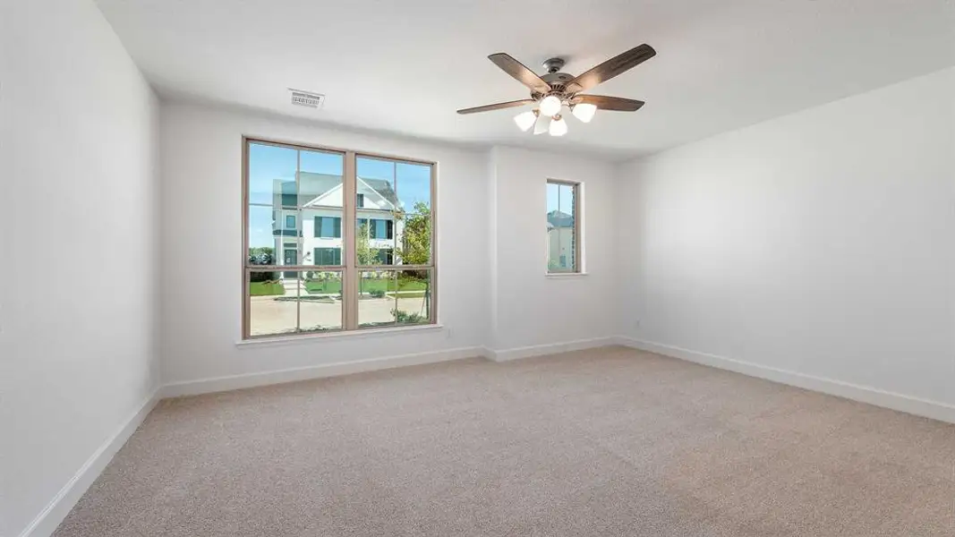 Spacious, unfurnished interior of a new home in The Parks At Wilson Creek 40', Celina (Image 17). Spacious, unfurnished interior of a new home in The Parks At Wilson Creek 40', Celina (Image 17).