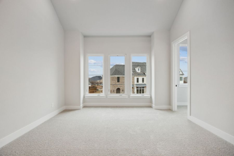 Spacious, unfurnished interior of a new home in Newman Village Townhomes, Frisco (Image 23).
