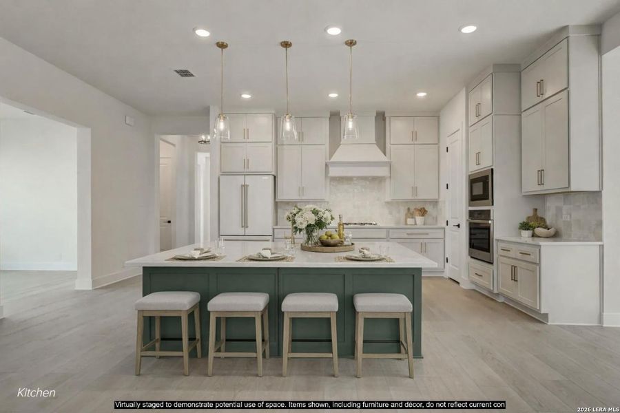Furnished interior view inside a new home in Megan's Landing, Castroville (Image 12). Furnished interior view inside a new home in Megan's Landing, Castroville (Image 12).