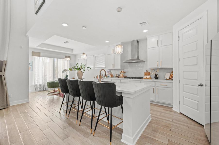 Furnished interior view inside a new home in McCrary Meadows, Richmond (Image 26).