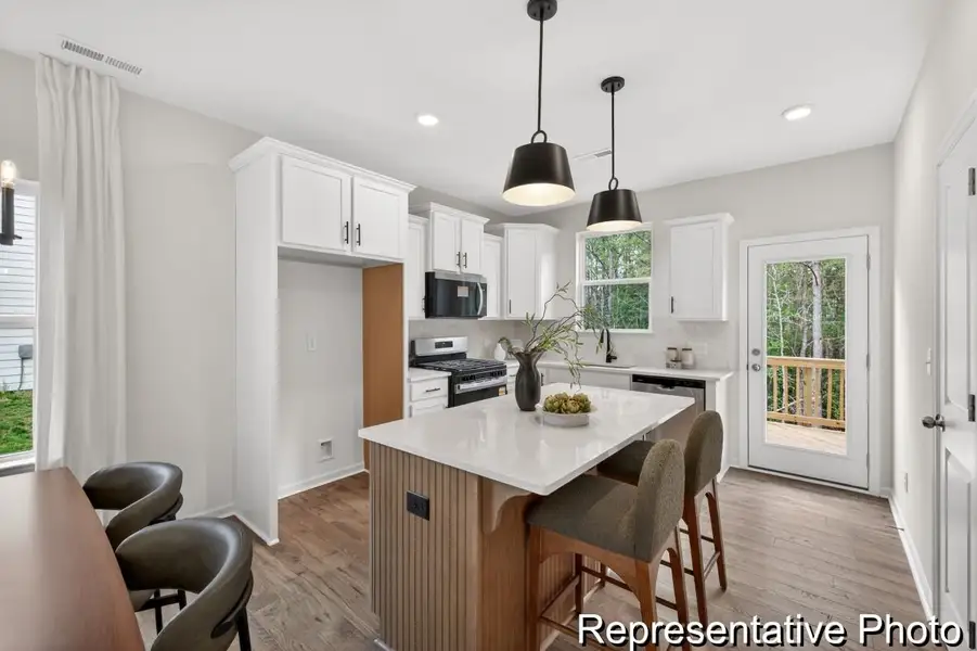 Furnished interior view inside a new home in Colvin Park, Rock Hill (Image 2).
