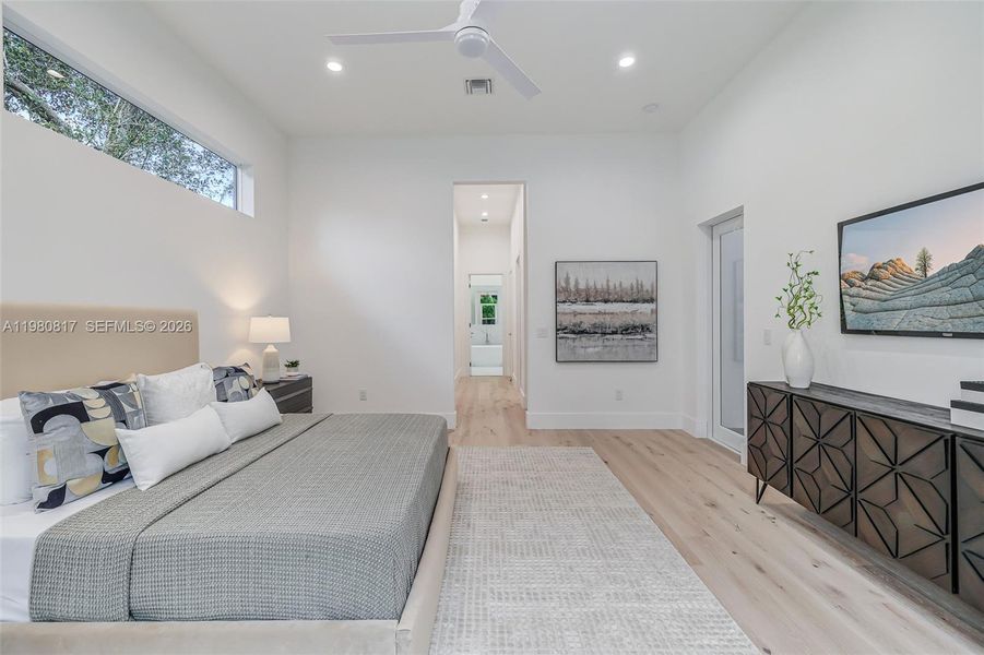 Furnished interior view inside a new home in , Biscayne Park (Image 18).